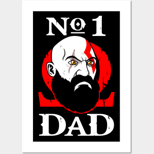 Dad Kratos Posters and Art